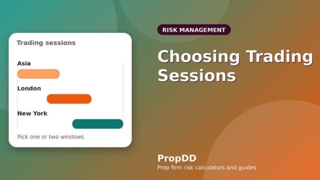 Choosing Trading Sessions for Small Daily Risk: London, New York and Asia