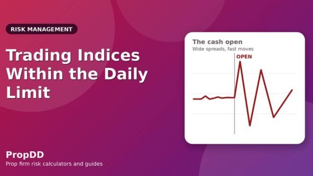 Trading Indices (US30, NAS100) Within a Prop Firm Daily Drawdown Limit